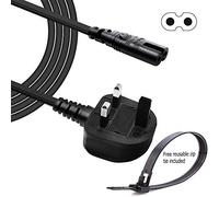 Agagadgets d'alimentation secteur câble de raccordement pour machines à coudre Singer | 3 broches mural Cordon vers Figure 8 C7 | 5 m