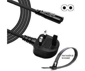 Agagadgets d'alimentation secteur câble de raccordement pour machines à coudre Singer | 3 broches mural Cordon vers Figure 8 C7 | 5 m