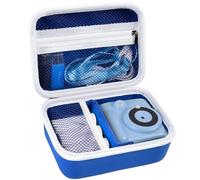 Againmore Sac pour appareil photo pour enfant compatible avec GREENKINDER/pour Uleway/Gofunly/pour appareil photo numérique NUOTUN. Boîte de rangement pour appareil photo instantané, bleu foncé, non