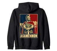 Agamemnon Héros de Troie Grec Ancien Sweat à Capuche