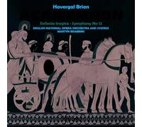 Havergal Brian – Agamemnon / Symphonies n°6 et n°12 – CD – Verve Spa