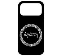 Agape signifiant l'amour dans la Langue Grecque Foi chrétienne Grecque Coque pour iPhone 17 Pro Max