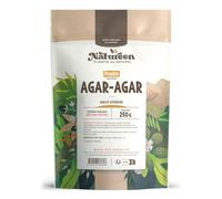 Agar agar - 250 g - Poudre de gélifiant et épaississant d'origine végétale - Natureen - Naturel, Vegan