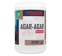 Agar Agar - 500g poudre - Poudre de gélifiant et épaississant d'origine végétale - Natureen - Naturel, Vegan