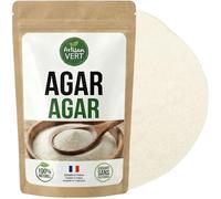 Agar-Agar en Poudre - Gélifiant Végétal Naturel - Alternative à la Gélatine - Idéal Desserts, Gelées, Confitures & Cuisine Végane