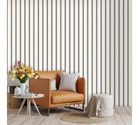 AGARES Papier peint simple 3D autocollant - Papier peint imperméable style bohème pour chambre, salon, couloir, escalier, décoration murale et fond d'écran (J)