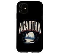 Agartha City T-Shirt OVNI Théorie du Complot Jeu De Coque pour iPhone 11
