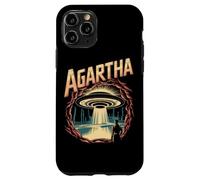 Agartha City T-Shirt OVNI Théorie du Complot Jeu De Coque pour iPhone 11 Pro