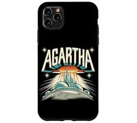 Agartha City T-Shirt OVNI Théorie du Complot Jeu De Coque pour iPhone 11 Pro Max
