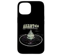 Agartha City T-Shirt OVNI Théorie du Complot Jeu De Coque pour iPhone 15