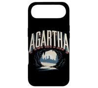 Agartha City T-Shirt OVNI Théorie du Complot Jeu De Coque pour iPhone Air