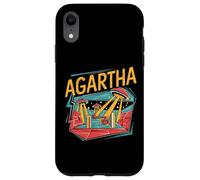 Agartha City T-Shirt OVNI Théorie du Complot Jeu De Coque pour iPhone XR