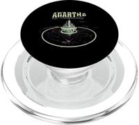 Agartha City T-Shirt OVNI Théorie du Complot Jeu De PopSockets PopGrip pour MagSafe