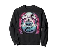 Agartha City T-Shirt OVNI Théorie du Complot Jeu De Sweatshirt