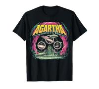 Agartha City T-Shirt OVNI Théorie du Complot Jeu De T-Shirt