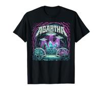 Agartha City T-Shirt OVNI Théorie du Complot Jeu De T-Shirt
