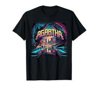 Agartha City T-Shirt OVNI Théorie du Complot Jeu De T-Shirt