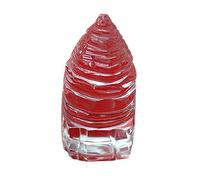 Agarwal Rudraksha Natural Sphatik/Crystal Shree Yantra pour Pooja/Laxmi Shree Yantra / 20-25 g / 4 Mukhi Rudraksha-B0B5D7ZYMRNAMZ