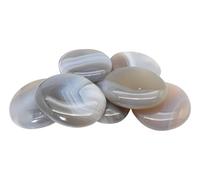 Agate- Galet plat en Agate naturelle vendu a la l'unité - pierres fines - idéal pour méditation - bien-être - décoration, cadeau femme/homme - anniversaire ou événement spécial