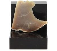 AGATE - Pierre Naturelle en Provenance du Brésil, 1 seule ville d'origine) - Pierre protectrice et apaisante, équilibre émotionnel et physique - 20.6 ct - Certificat d'Authenticité Inclus 29 x 27 x 8 