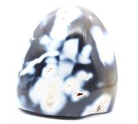 Agate pour Collection de 950 grammes et 100 millimètres, Minéral Agate de Madagascar, Pierre Non traitée, Produit Exclusif, Minéral d'art, Minéral de Bonheur