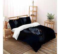 Agate Serpent Souveraineté Parure De Lit Super King（260x220cm） Impression 3D WildVie Let Terre pour Enfants Et Adolescents en Microfibre Respirant avec Fermeture Éclair Literie Doux