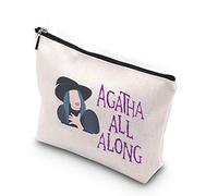 Agatha All Along Agatha Harkness Trousse à maquillage avec fermeture éclair pour meilleure amie, maman, sœur