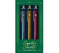 Agatha Christie Pen Set - Chronicle Books - Chronicle Books - Livre en Anglais - Paints | crayons | pencils Chronicle BooksChronicle Books (Auteur)