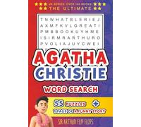 Agatha Christie Word Search Puzzle Book: Easy-to-Read Word Searches About Classic Murder Mysteries and British Crime Fiction | 15x22cm, 112 Pages | 55 ... Fiction Lovers, Detectives and Mystery Fans