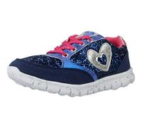 Agatha Ruiz de la Prada Fille Hella Baskets Basses, Bleu (Azul Marino), 29 EU