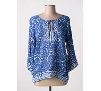 agathe & louise chemisiers et blouses femme de couleur bleu