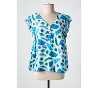 agathe & louise chemisiers et blouses femme de couleur bleu