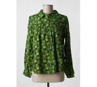 agathe & louise chemisiers et blouses femme de couleur vert