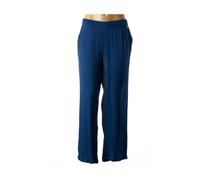 agathe & louise pantalons femme de couleur bleu