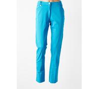 agathe & louise pantalons femme de couleur bleu