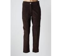 agathe & louise pantalons femme de couleur marron 40
