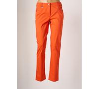 agathe & louise pantalons femme de couleur orange