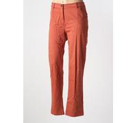 agathe & louise pantalons femme de couleur orange 44