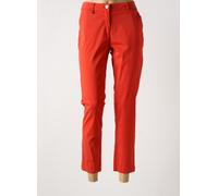 agathe & louise pantalons femme de couleur rouge 42