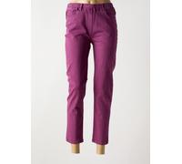agathe & louise pantalons femme de couleur violet 38