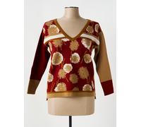 agathe & louise pulls et sweat-shirts femme de couleur orange 44