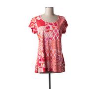 agathe & louise tee-shirts et débardeurs femme de couleur rouge 40