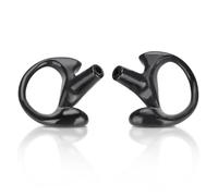 Agatige 1 Paire D'embouts d'oreille pour Tube Acoustique Radio Bidirectionnel/écouteur à Tube de Bobine Remplacement Embout en Silicone Souple pour Plupart des Kits Audio à Tube de Bobine (M)