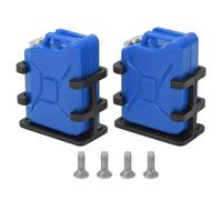 Agatige 1 Paire Réservoir de Carburant Simulé de Voiture RC, Mini Bidon D'huile pour Voiture RC Décoration Voiture Chenilles RC 1/8 1/10 Mini Réservoir Carburant Voiture Télécommandée (Bleu)