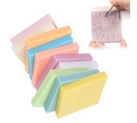 Agatige 10 Pcs Blocs de Sculpture en Caoutchouc coloré, Rubber Stamp Carving Block, Linogravure Caoutchouc Block pour Timbres, Loisirs créatifs, débutants et Professionnels