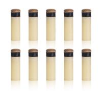 Agatige 10Pcs Embouts de Queue de Billard de Remplacement à Enfiler, Embouts de Queue de Billard 10 mm/11 mm/12 mm/13 mm, Remplacement des Embouts de Bâton de Queue de Billard (11mm)