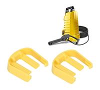 Agatige 2 PIÈCES Lave-Auto C Clips, Nettoyeur Haute Pression Connecteur Rapide Boucle Machine de Lavage de Voiture Pièce de Rechange pour K2 K3 K7 Nettoyeur Haute Pression (Yellow)