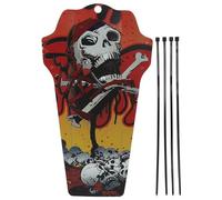 Agatige 272x156mm / 10.7x6.1po Garde de Boue à Vélo, Fender des Ailes de Garde Boue à Vélo Impression Couleur de Garde de Boue à Vélo Garde de Boue de Garde-Boue Arrière Avant Arrière (F12)