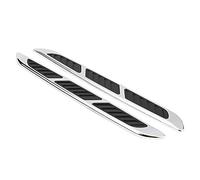 Agatige 2pcs grilles d'aération de Capot de Voiture, Style de Voiture décoratif Flux d'air Prise d'air évents latéraux Universel extérieur Capot Capot Grille d'aération Couverture