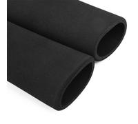 Agatige 2Pcs Poignées de Moto, Universelles 12 cm/4,7 po Poignée de Guidon en Mousse de Moto Couverture Confort Anti Vibration Poignée de Guidon Anti-Vibrations Confortables pour Le Remplacement